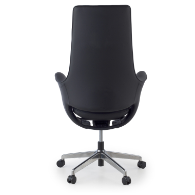fauteuil de bureau noir dortmund simil cuir accoudoirs rembourres 10