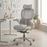 Chaise ergonomique avec appui-tête Erghos One, orthopédique, double soutien lombaire
