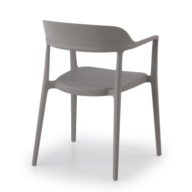 chaise de conference gris riga plastique sans accoudoirs 9