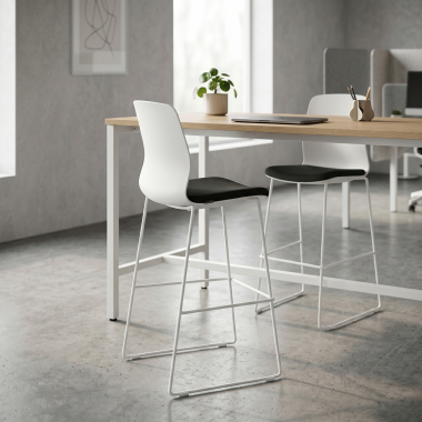 tabouret de bureau noir tabouret de bureau tissu sans accoudoirs 2