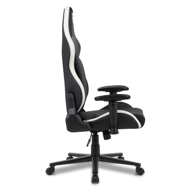 chaise gaming blanc noir vanguard simil cuir accoudoirs mobiles coussin appuie tete appui tete 9