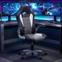Chaise Gaming Lotus, design racing et accoudoirs rabattables