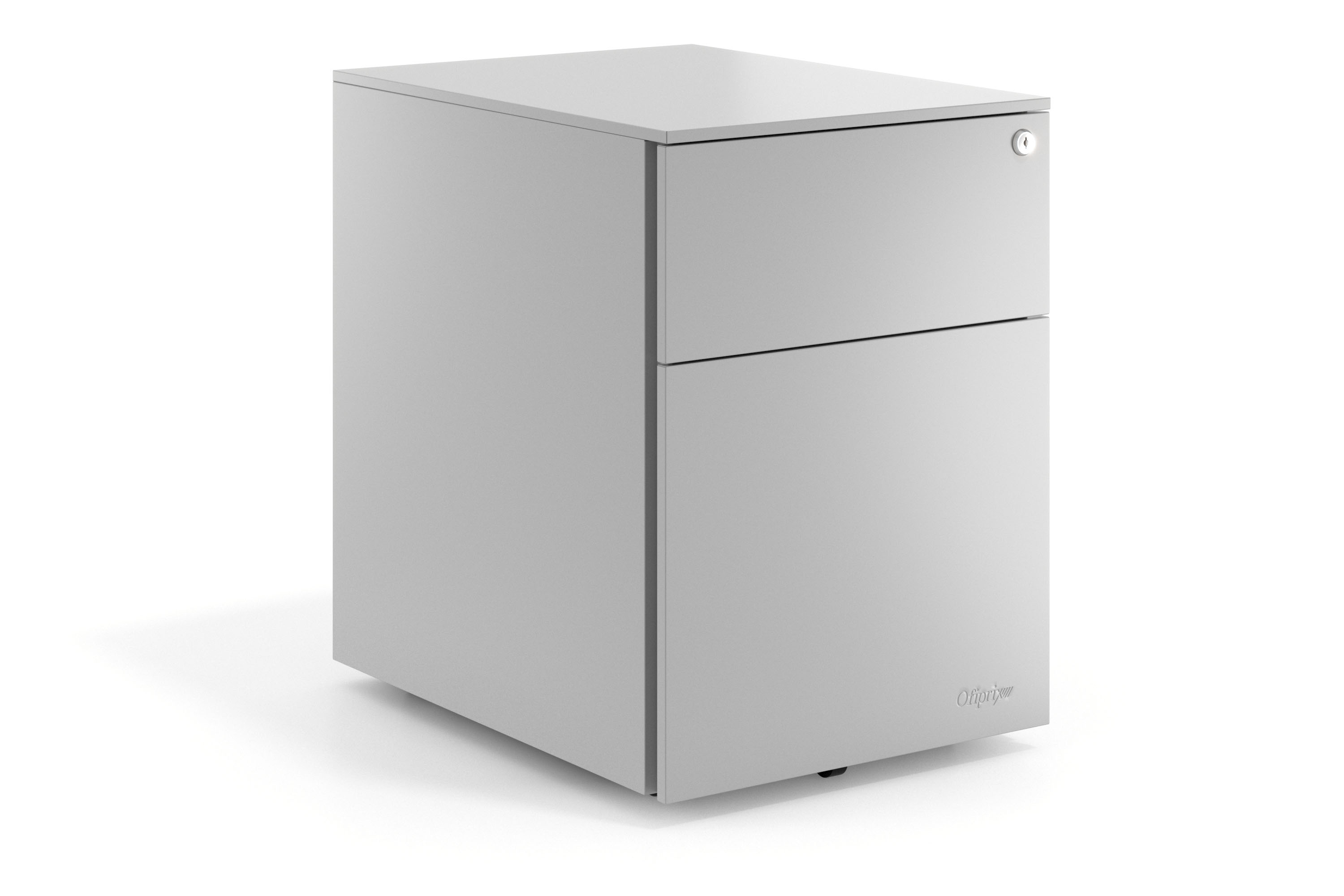 Caisson de bureau en métal Xenon, 1 tiroir + classeur