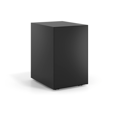 caisson de bureau aluminium structure noire metal 6