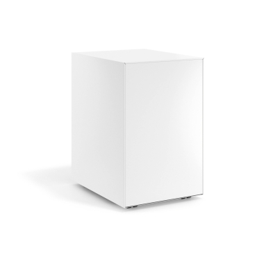 caisson de bureau anthracite structure blanche metal 6
