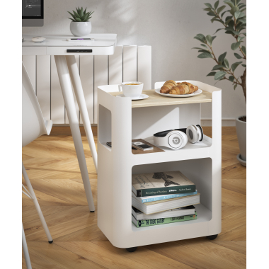 caisson de bureau blanc milos 2