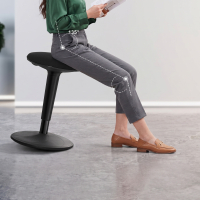 Tabouret de bureau ergonomique Giro, assise dynamique