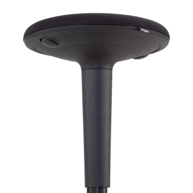 tabouret ergonomique noir giro tissu sans accoudoirs 3