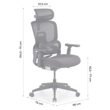 chaise ergonomique noir chaise ergonomique zen maille accoudoirs reglables 3d double soutien lombaire appui tete 14