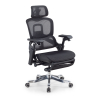 Chaise de bureau ergonomique ZenMax avec repose-pieds, performances maximales