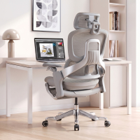 Chaise de bureau ergonomique ZenMax avec repose-pieds, performances maximales