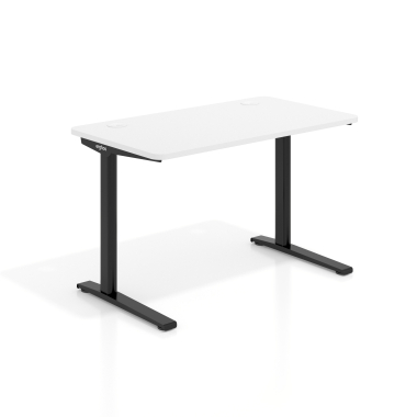 bureau professionnel noir warm white structure blanche 1