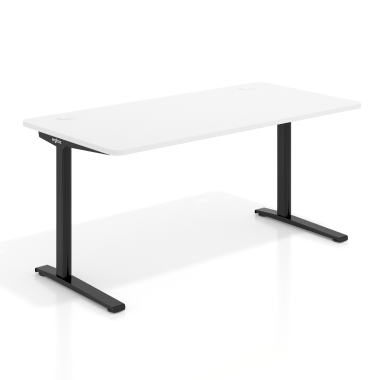 bureau professionnel noir warm white structure blanche 1