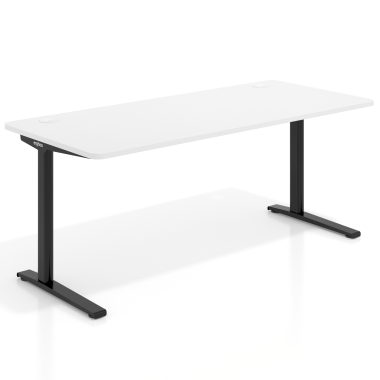 bureau professionnel noir warm white structure blanche 1