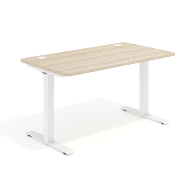 bureau professionnel blanc flax oak structure blanche 1