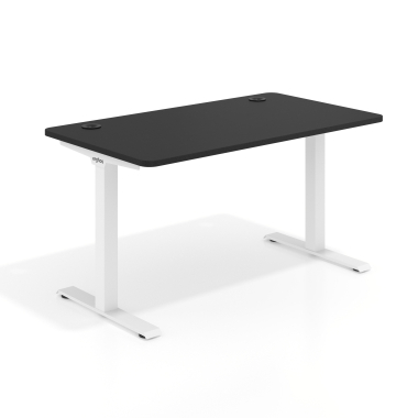 bureau professionnel blanc pure black structure blanche 1