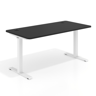 bureau professionnel blanc pure black structure blanche 1