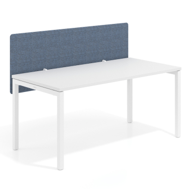 separateurs de bureau bleu structure en aluminium 4