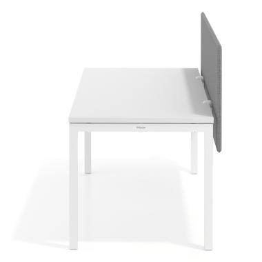 separateurs de bureau gris structure en aluminium 2