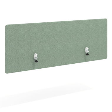 separateurs de bureau vert structure en aluminium 3