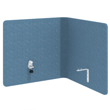separateurs de bureau bleu sileo 3