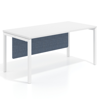 separateurs de bureau bleu structure en aluminium 4