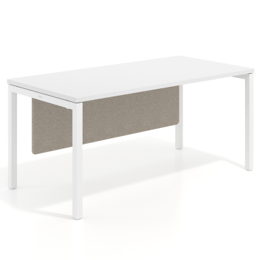 separateurs de bureau beige structure en aluminium 4
