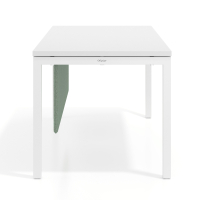 Voile de fond pour bureau Sileo, revêtement phonoabsorbant