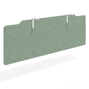 separateurs de bureau vert structure en aluminium 3
