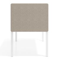 Séparateur de bureau latéral Sileo, revêtement acoustique