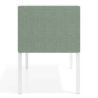 Séparateur de bureau latéral Sileo, revêtement acoustique