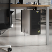 Support tour PC Zero fixe, montage sous bureau