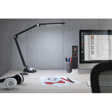 passe cables noir lampe d80 1