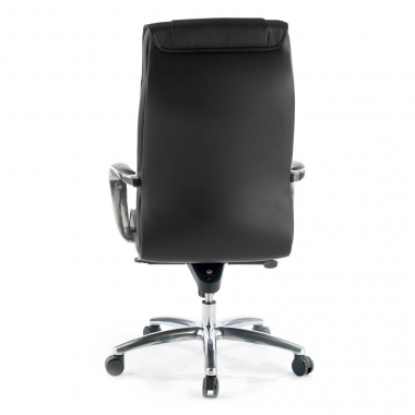 fauteuil de bureau noir dos haut cuir naturel cuir authentique accoudoirs rembourres 7
