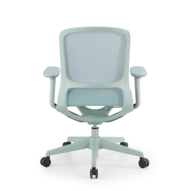 chaise de bureau design vert muse maille accoudoirs reglables 3d 6