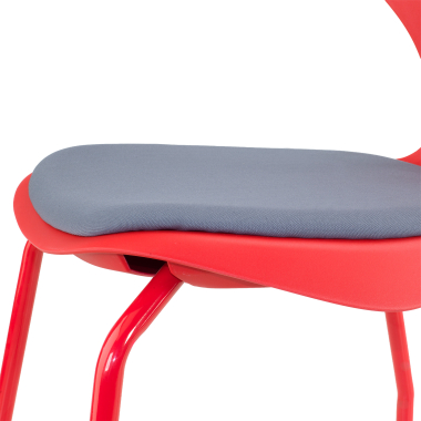 Assise rembourrée pour changer de posture confortablement
