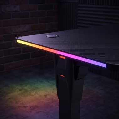 bureau gaming noir newlevel 14