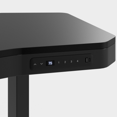 bureau gaming noir magnum 4