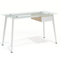 Bureau en verre Prisma avec...