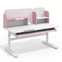 Bureau enfant ErgoKid Max, ergonomique et réglable en hauteur, 120x60cm