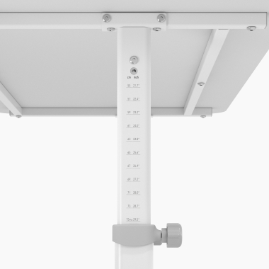 bureau pour jeunes avec passe cables blanc prime 14