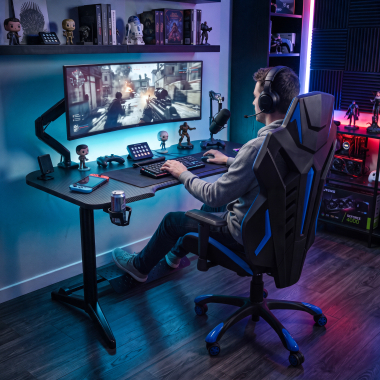 bureau gaming noir stratos pro 14