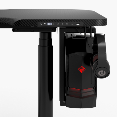 bureau gaming noir stratos pro 11