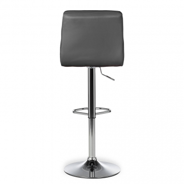 tabouret de bar gris eliot simil cuir sans accoudoirs 8