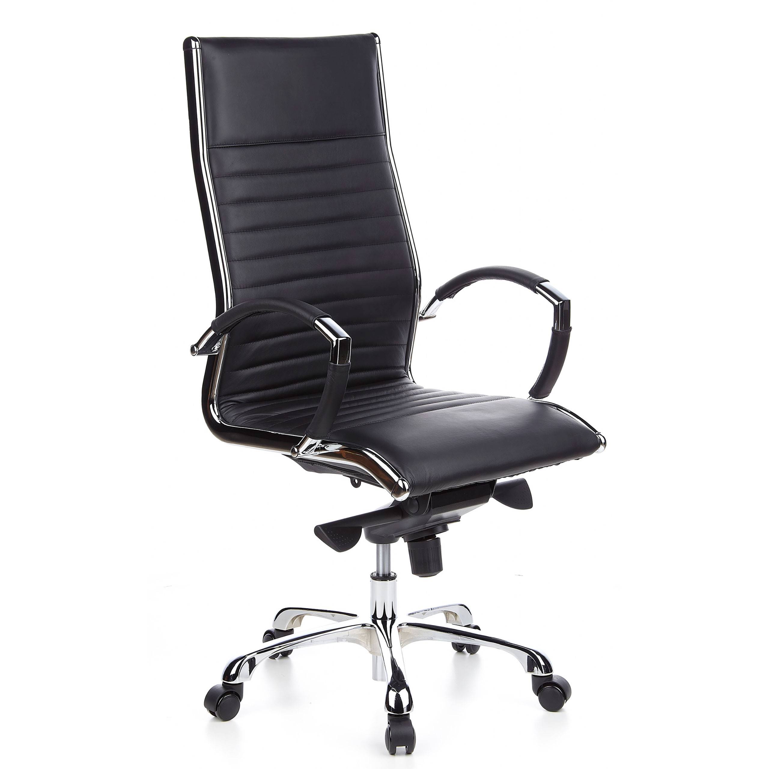 Fauteuil de bureau design Arkansas, cadre en acier