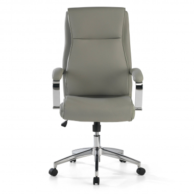 fauteuil de bureau gris counter simil cuir accoudoirs rembourres 3
