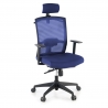 Chaise de Bureau Ergonomique Akira white avec appuie-tête