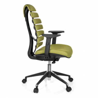 chaise ergonomique vert soul tissu accoudoirs reglables 1d soutien lombaire 5