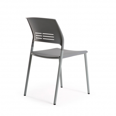 chaise de conference gris monza plastique sans accoudoirs 7