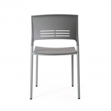 chaise de conference gris monza plastique sans accoudoirs 8
